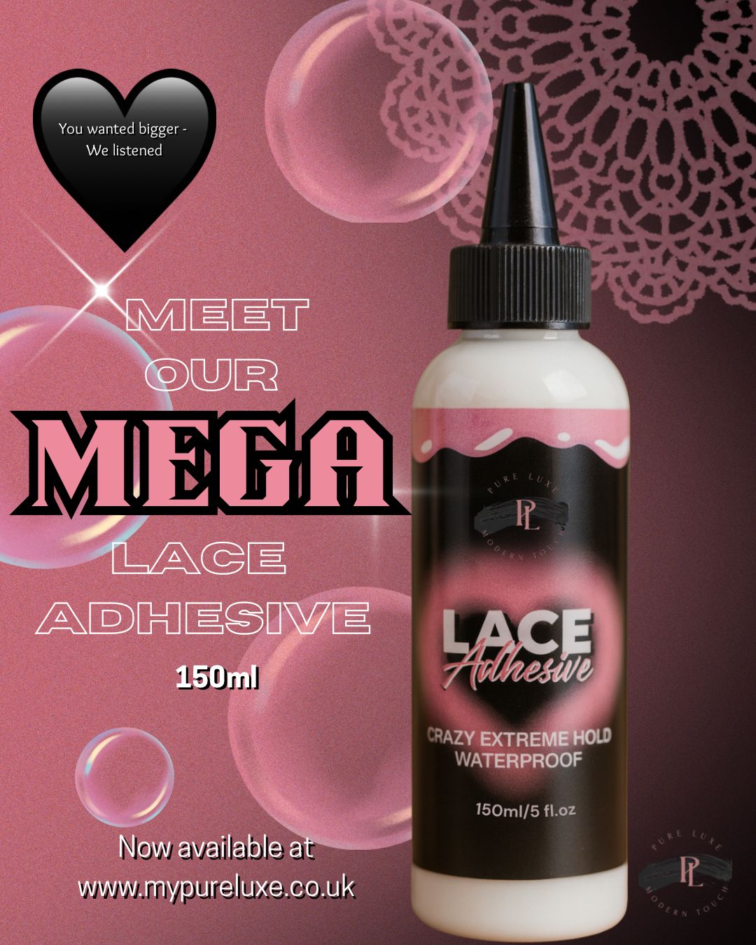 MEGA LACE ADHESIVE